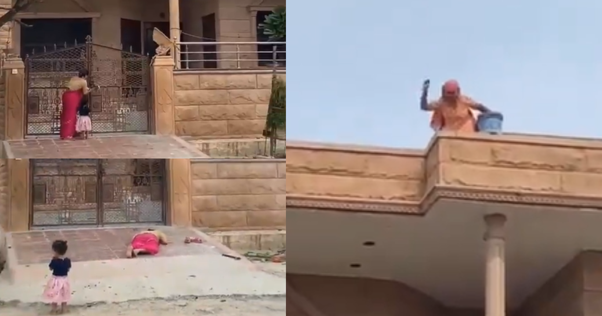 Video: Daughter-In-Law Kept Pleading At The Door, Kept Suffering Atrocities Along With Her Innocent Daughter