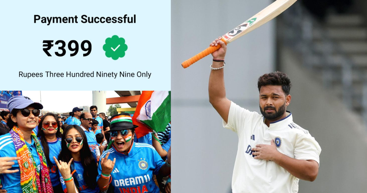 Why Do 241 People Pay Rs 399 Per Month To Rishabh Pant?