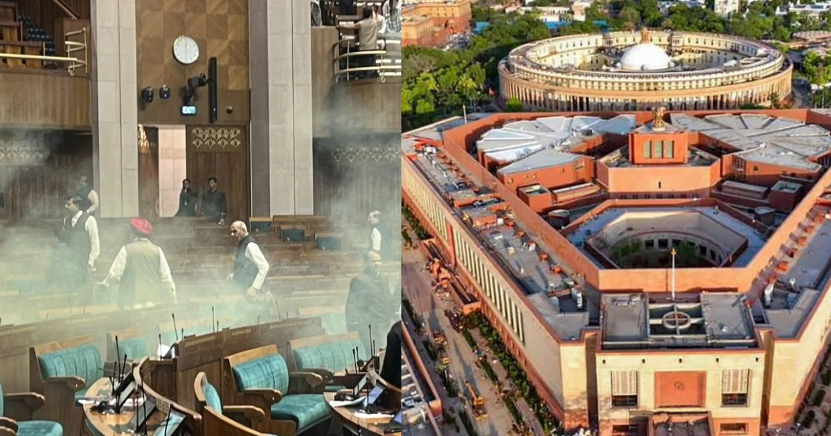 Big Lapse In The Security Of Parliament House! A Man Entered Inside By Jumping Over The Wall