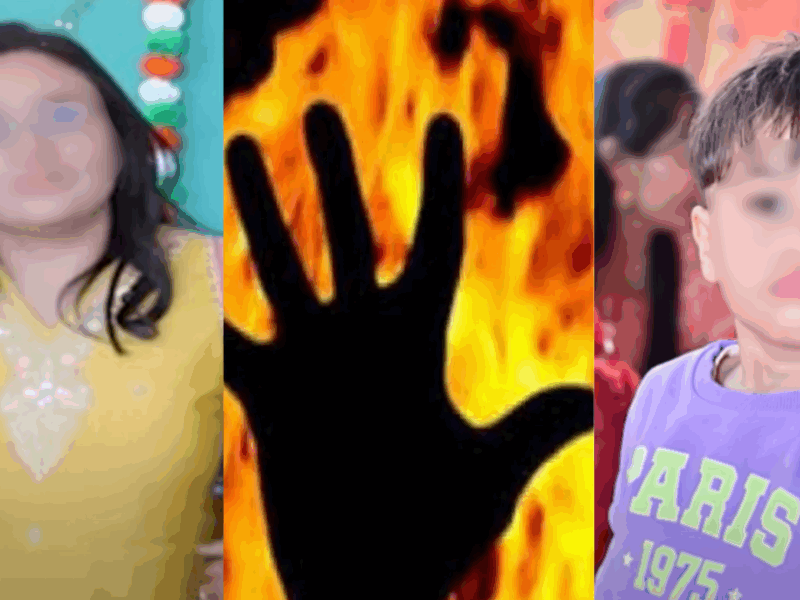 A Mother Sat With Her 3-Year-Old Daughter In Her Lap And Then Set Herself On Fire