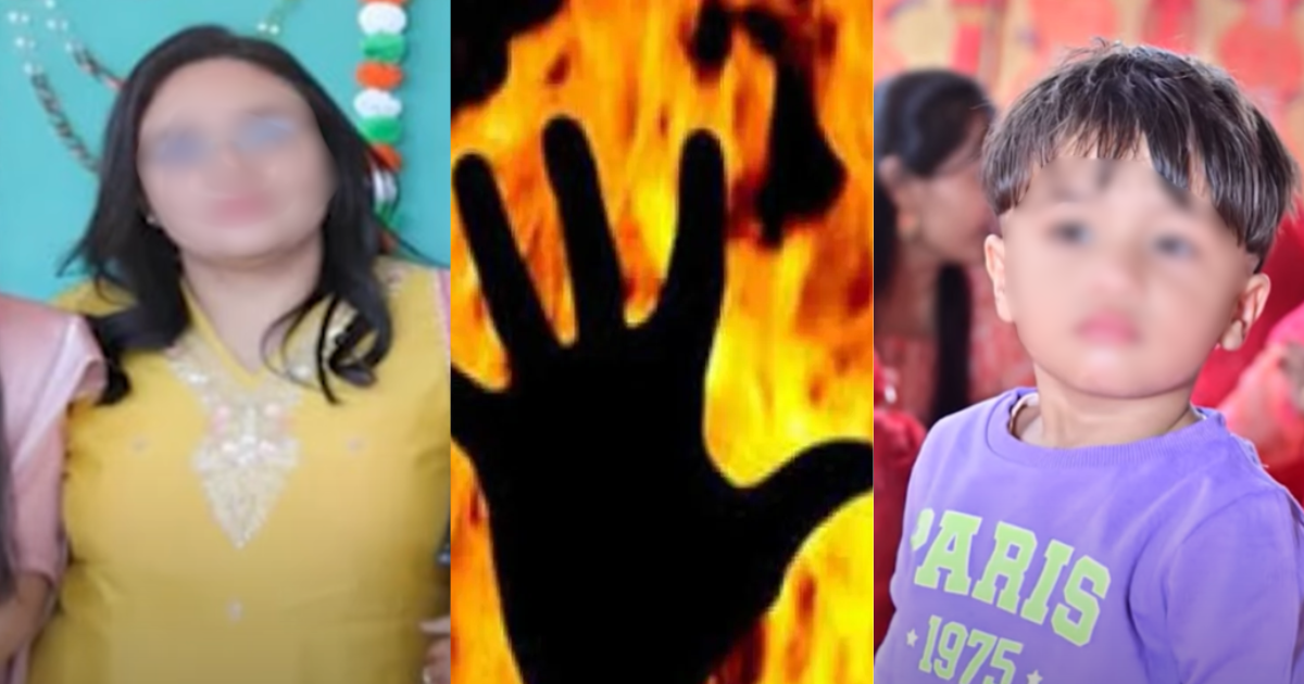 A Mother Sat With Her 3-Year-Old Daughter In Her Lap And Then Set Herself On Fire