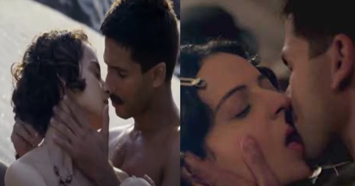 Shahid-Kapoor-Kissed-Kangana-Ranaut-With-A-Running-Nose-The-Actress-Immediately-Broke-The-Friendship
