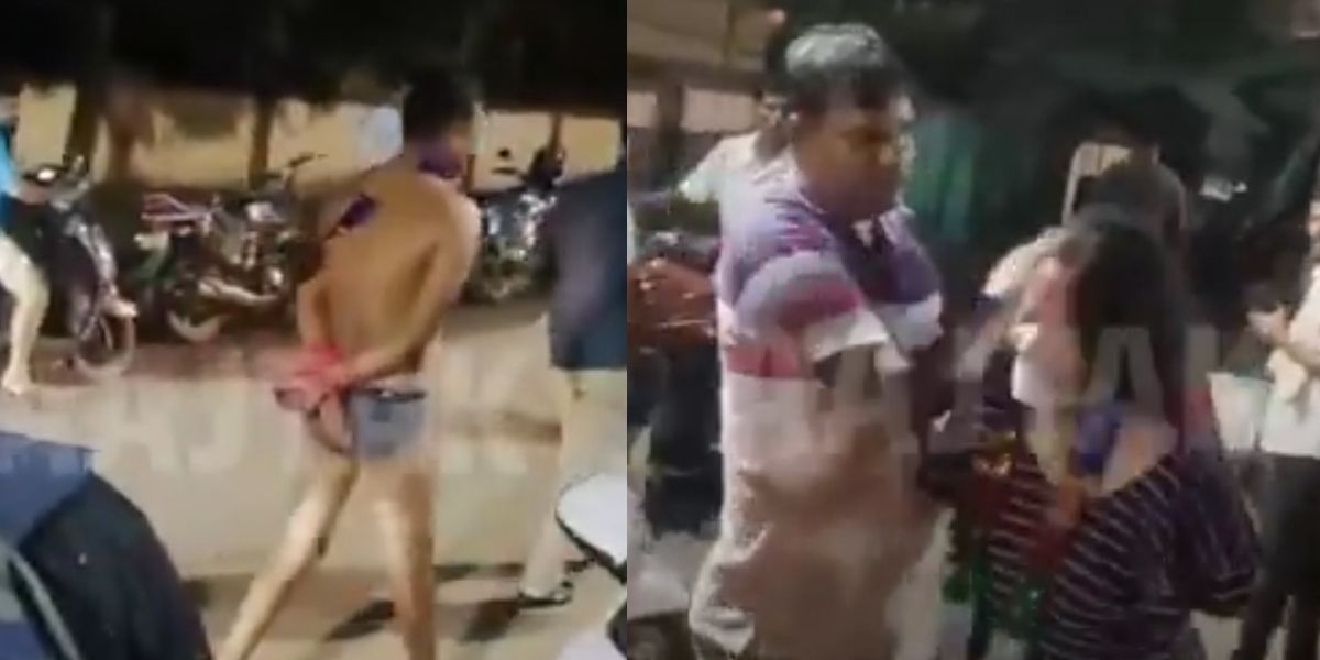 Husband-Stripped-His-Wife-And-Her-Lover-Naked-On-The-Road-Then-Took-Out-A-Procession-Wearing-Shoes-And-Slippers-Video-Went-Viral