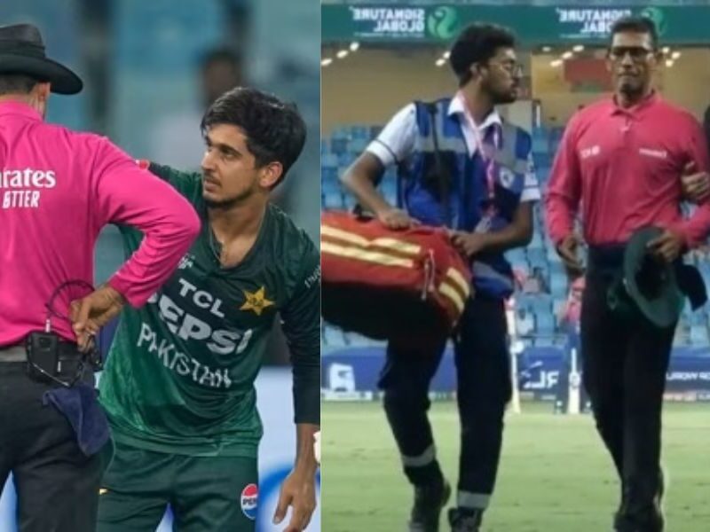 Pakistani Player Injures Umpire By Hitting Him With Ball, Commotion In Stadium, Video Goes Viral