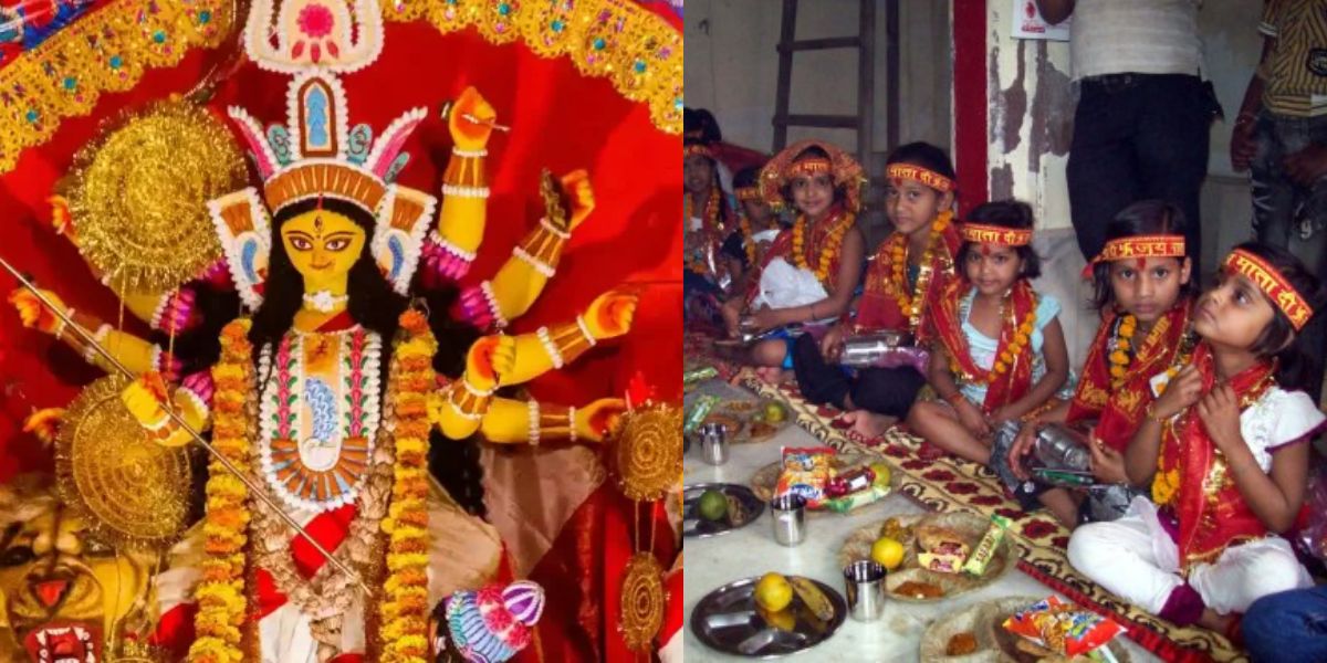 If You Want To Please The Nine Forms Of Mother Goddess During Navratri, Then Give This Special Gift During Kanya Pujan.